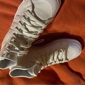 adidas White High-Top Athletic Shoes